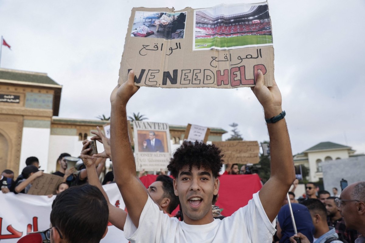 Morocco protest gallery image 2