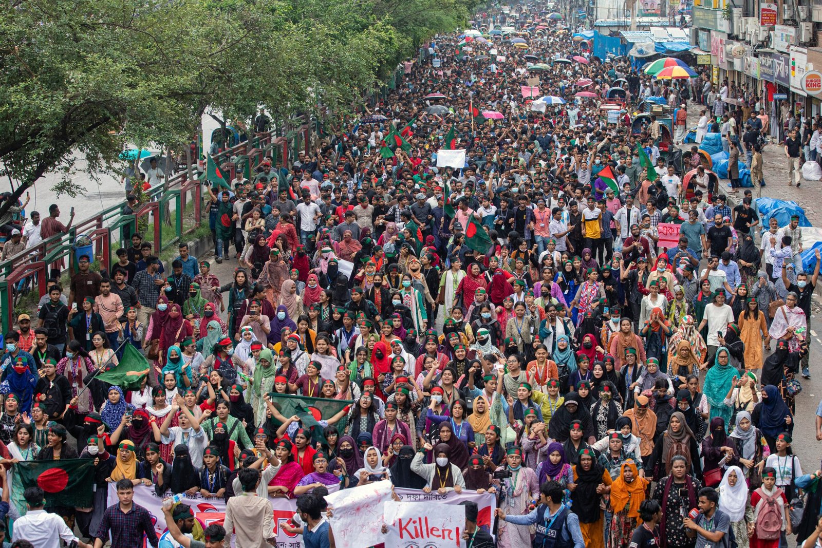 Bangladesh protest gallery image 2