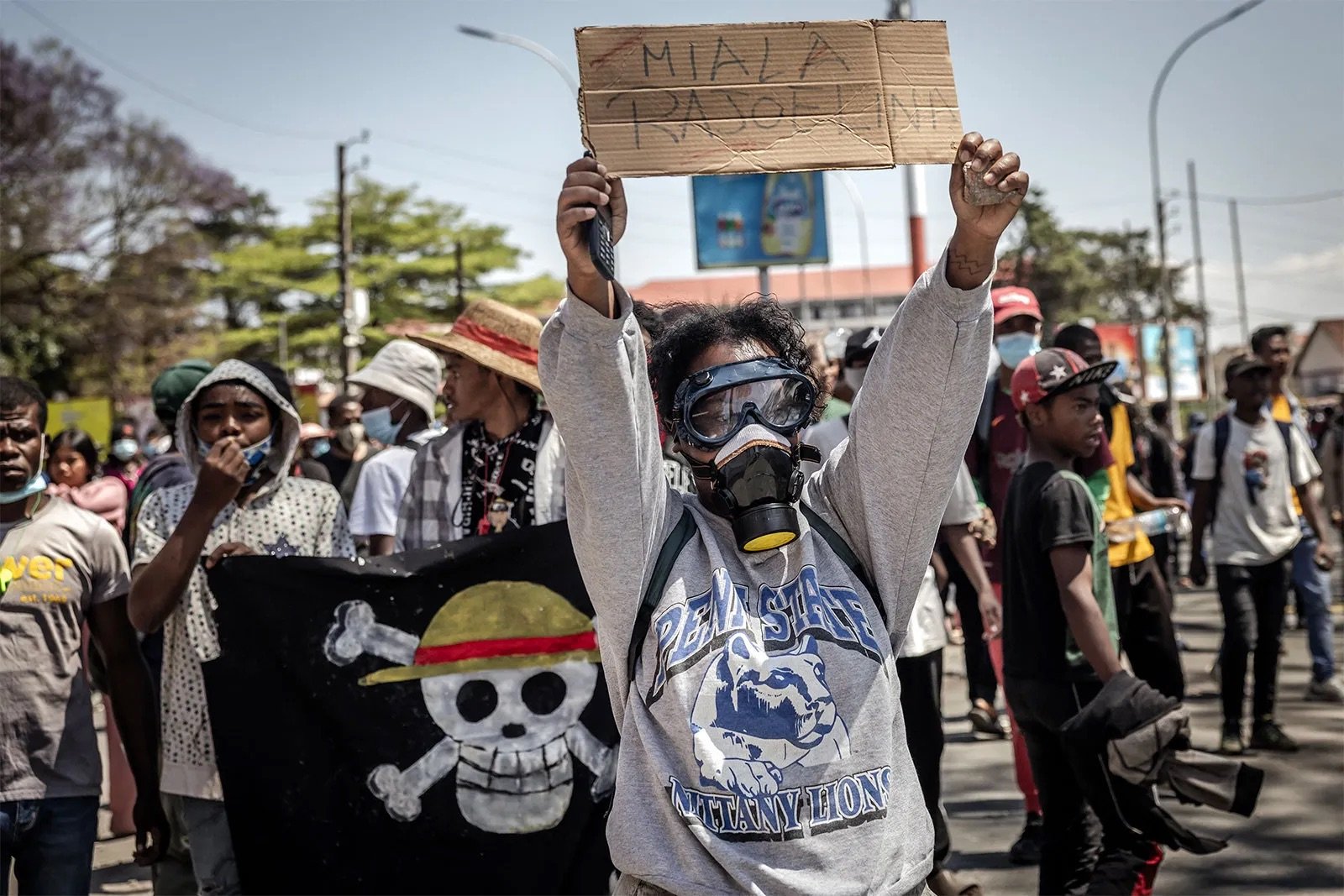 Madagascar protest gallery image 1