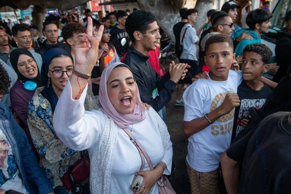 Morocco protest gallery image 1