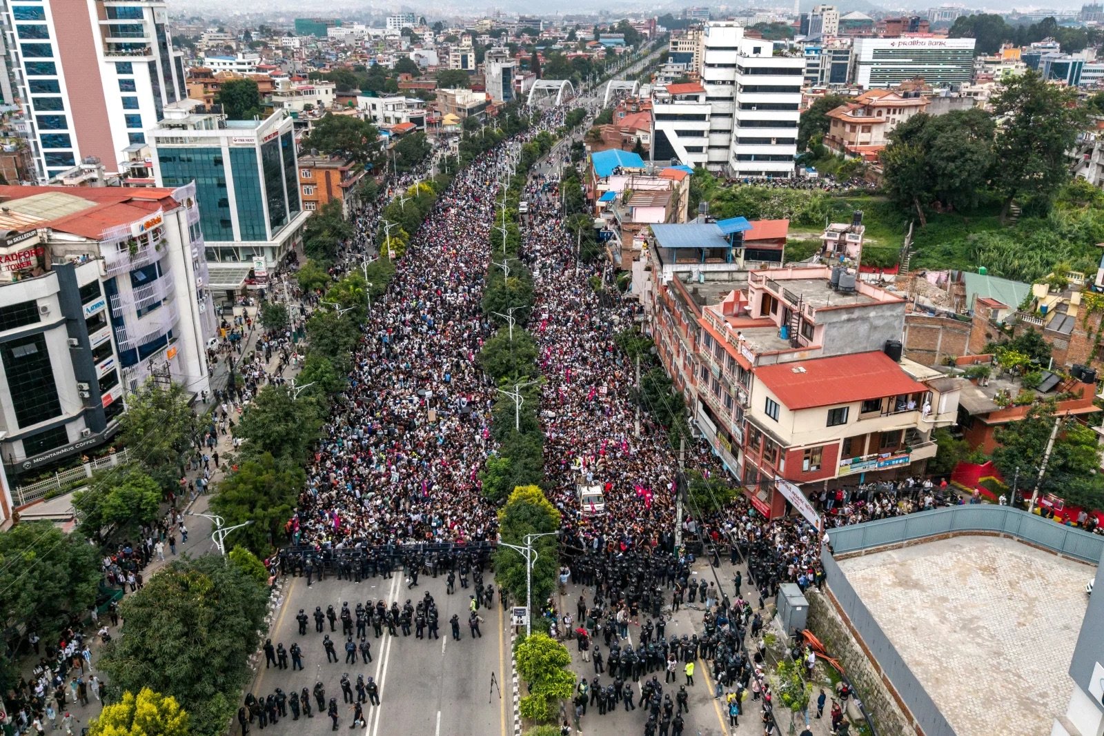 Nepal protest gallery image 2